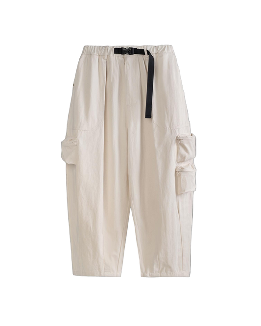 FTMD . Cargo Over Pants - Greige White