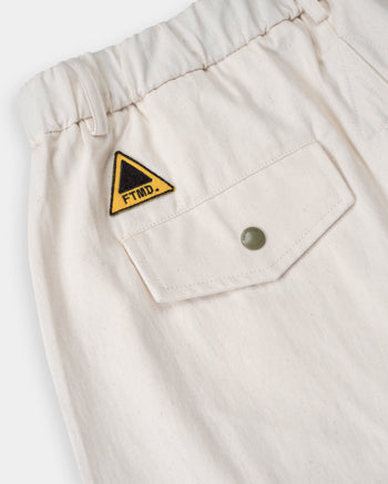 FTMD . Cargo Over Pants - Greige White