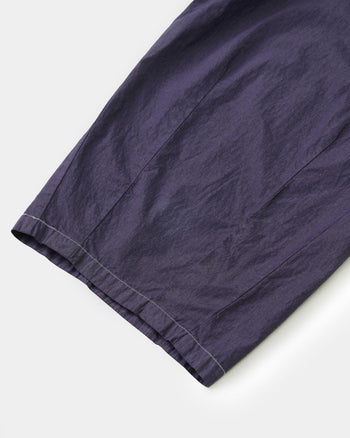 FTMD . Pigment Dyed Cargo Over Pants - Dark Purple