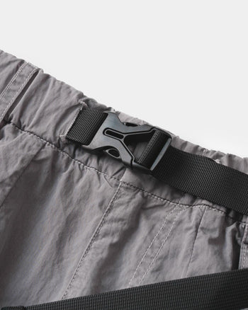 FTMD . Pigment Dyed Cargo Over Pants - Grey