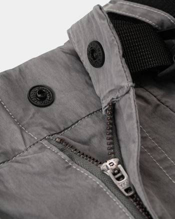 FTMD . Pigment Dyed Cargo Over Pants - Grey