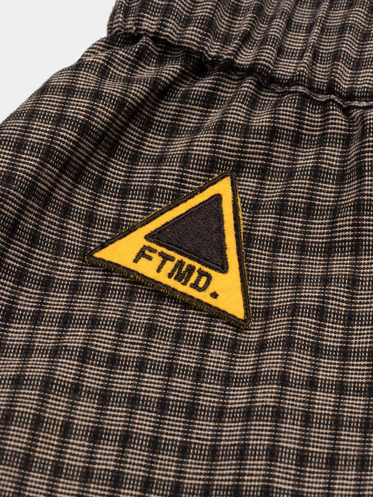 FTMD . Drawstring Pocket Skirt - Brown