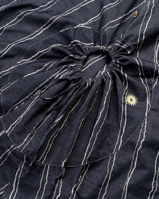 FTMD . Drawstring Pocket Skirt - Navy