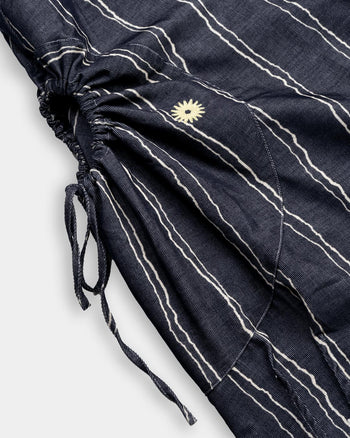 FTMD . Drawstring Pocket Skirt - Navy