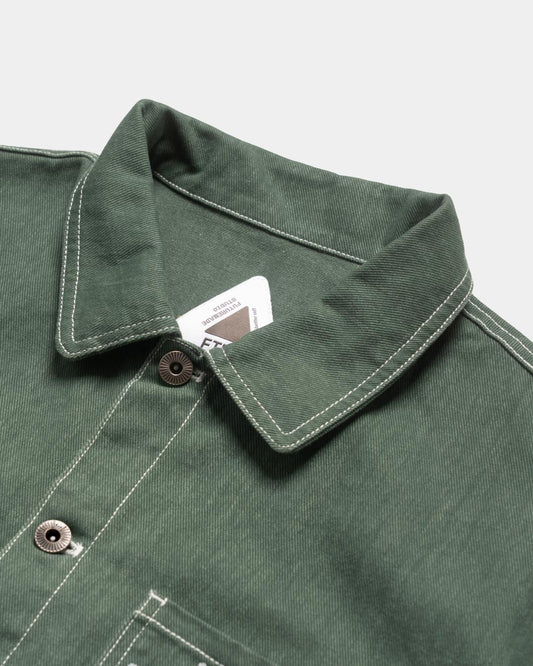FTMD. Solar Denim Jacket - Green