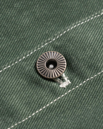 FTMD. Solar Denim Jacket - Green