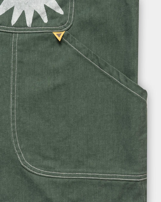 FTMD. Solar Denim Jacket - Green