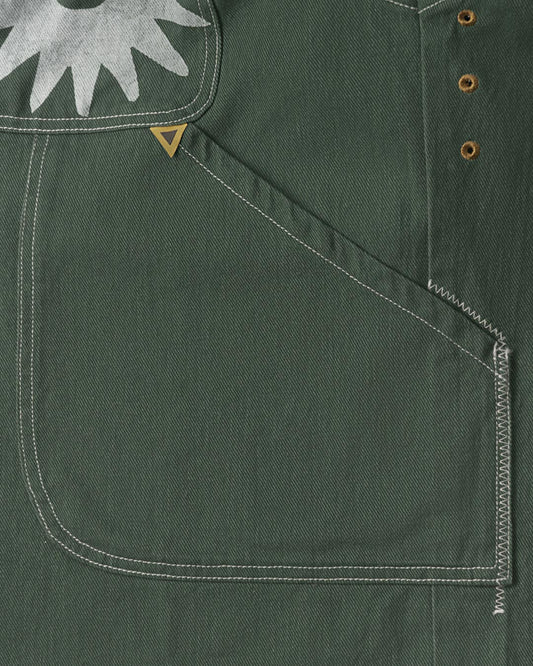FTMD. Solar Denim Jacket - Green