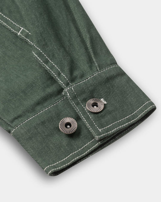 FTMD. Solar Denim Jacket - Green