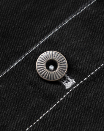 FTMD. Solar Denim Jacket - Black