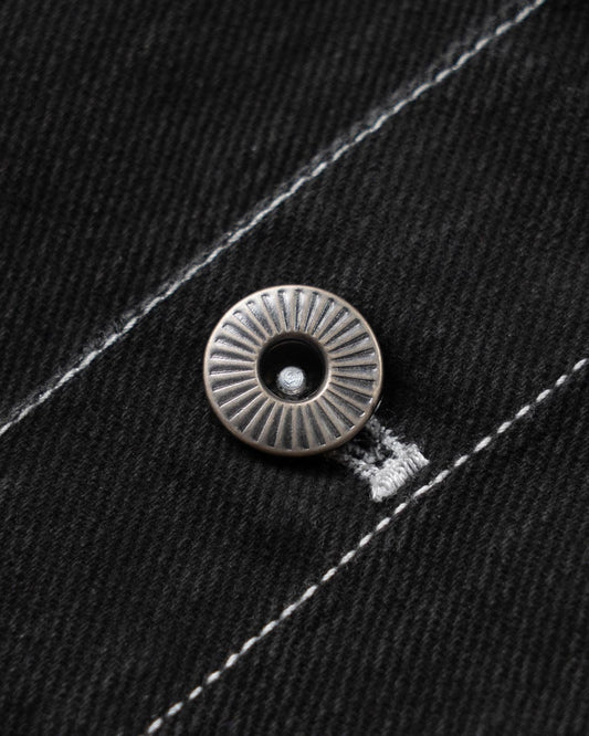 FTMD. Solar Denim Jacket - Black