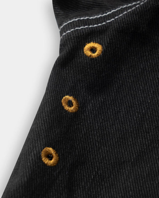 FTMD. Solar Denim Jacket - Black