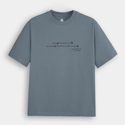 FTMD . Letter Tee - Blue