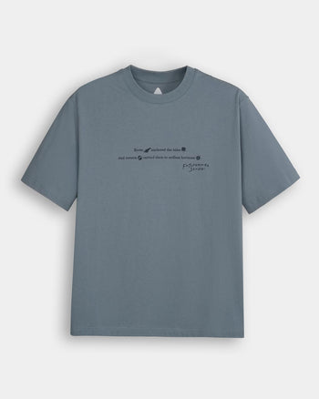 FTMD . Letter Tee - Blue