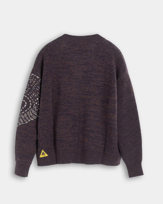 FTMD. Topo Cardigan - Midnight Violet