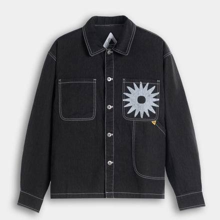 FTMD. Solar Denim Jacket - Black