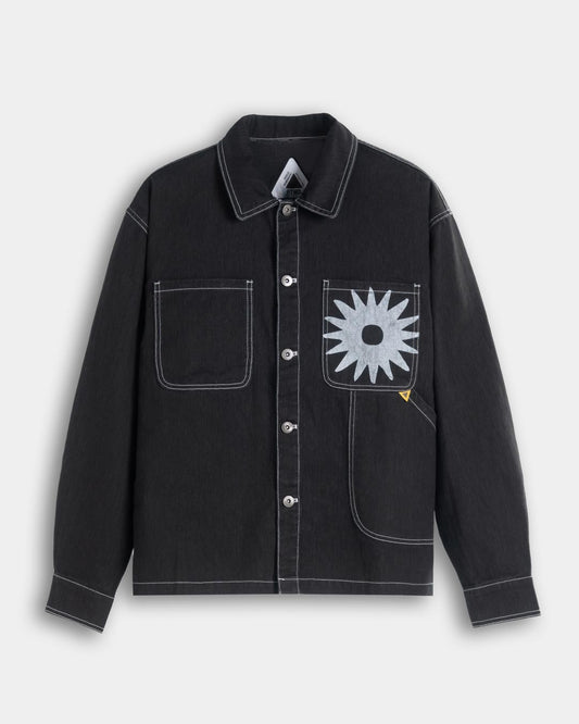 FTMD. Solar Denim Jacket - Black