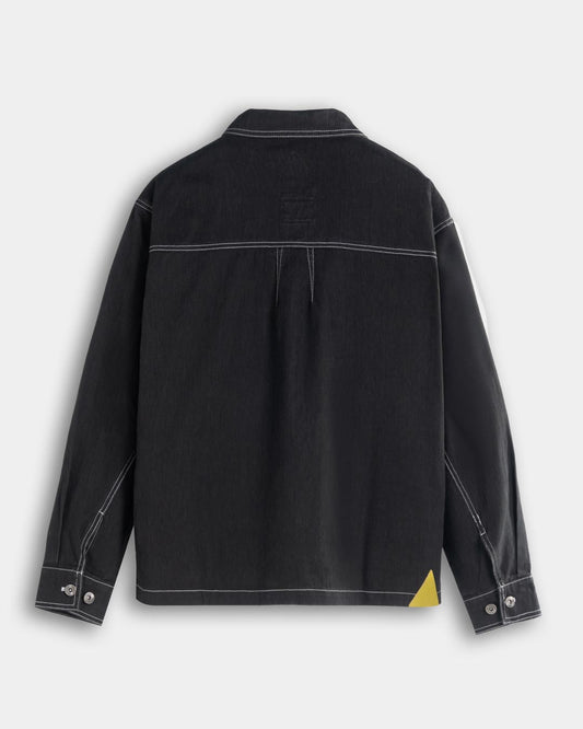 FTMD. Solar Denim Jacket - Black