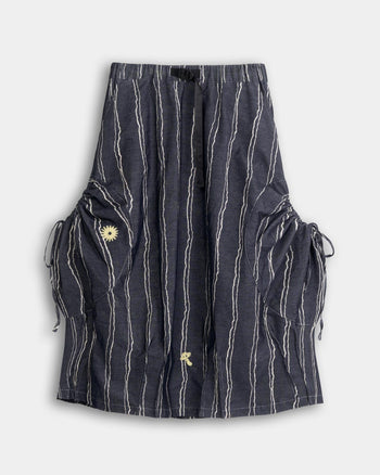FTMD . Drawstring Pocket Skirt - Navy