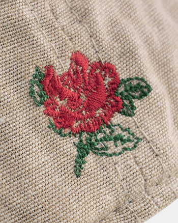 FTMD . 59Fifty Retro Crown Fitted Cap - Stone Beige&Dark Green