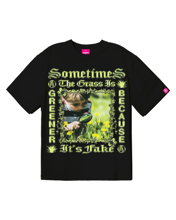 Against Lab - Greener Tee - Black