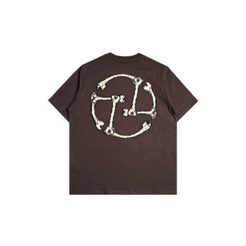 TNT - Skeleton Logo Tee - Dark Grey