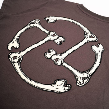 TNT - Skeleton Logo Tee - Dark Grey