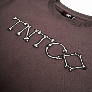 TNT - Skeleton Logo Tee - Dark Grey