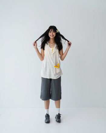 Wawawe - Hoe Capris - Grey