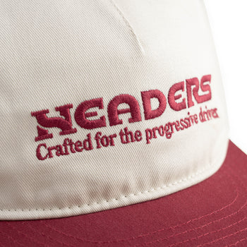 HEADERS Motoring Cap - Vintage Red/ Racing Red