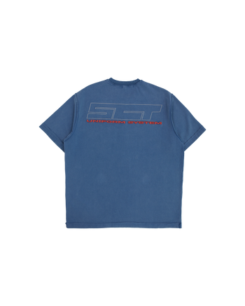Society Uniform System T-Shirt - Wave Blue