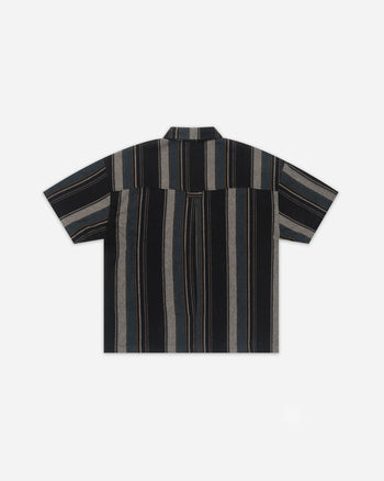 HdPc - Awining Stripes Shirt - Dark Navy