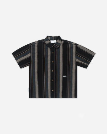 HdPc - Awining Stripes Shirt - Dark Navy