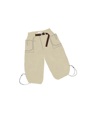 Wawawe - Hoe Capris - White