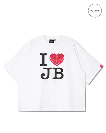 Against Lab - I <3 JB Tee - White