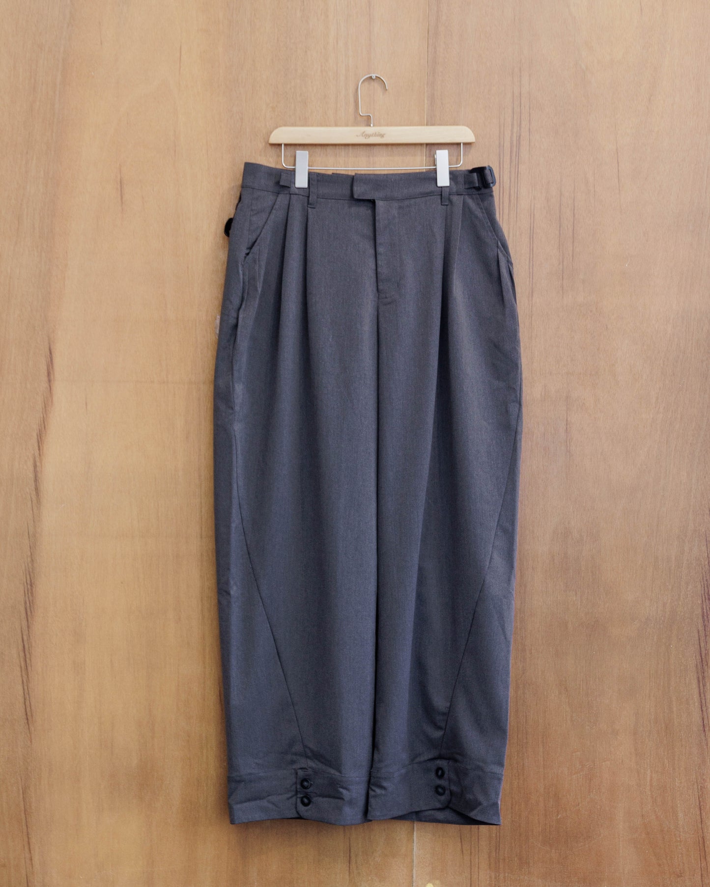 BEUTER® Grey Wide Leg Trousers