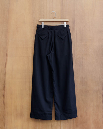 BEUTER® Black Wide Leg Trousers