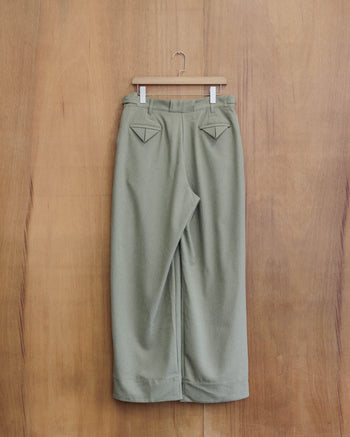 BEUTER® Feldgrau Wide Leg Trouser