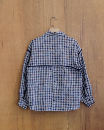 Agility MIAO Seersucker Plaid LS Shirts