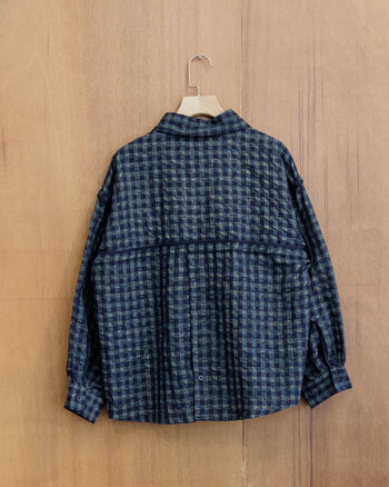 Agility MIAO Seersucker Plaid LS Shirts