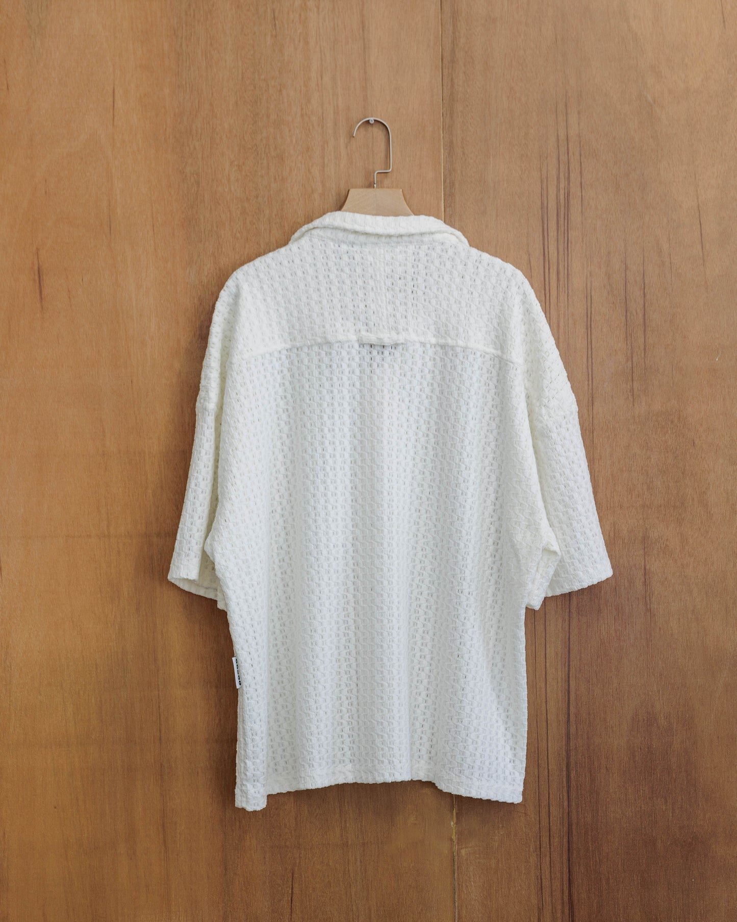 HdPc Windowpane Cayo Shirt White