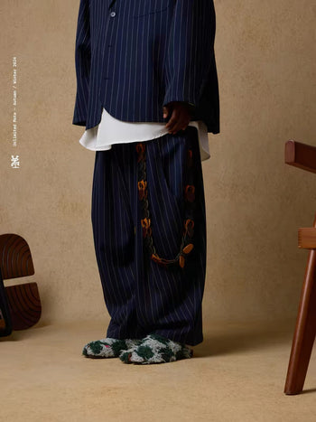 Unlimited Mote - Balloon Pants 2.0 - Navy Stripe