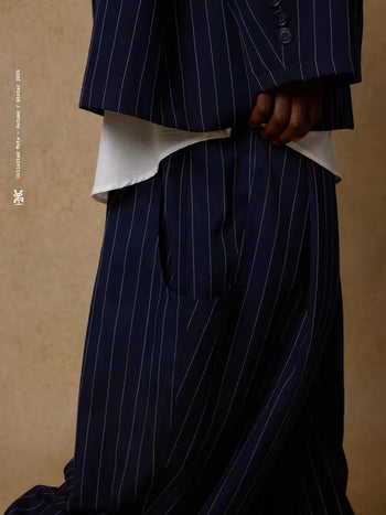 Unlimited Mote - Balloon Pants 2.0 - Navy Stripe
