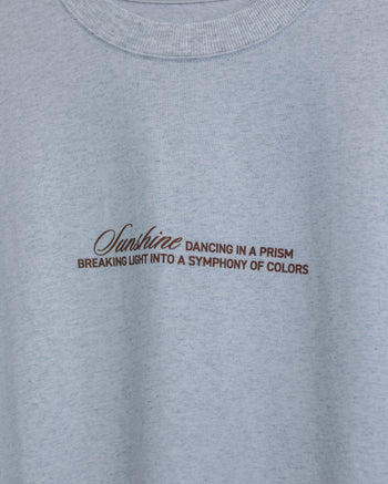 FTMD. Sunshine Prism Tee - Light Grey