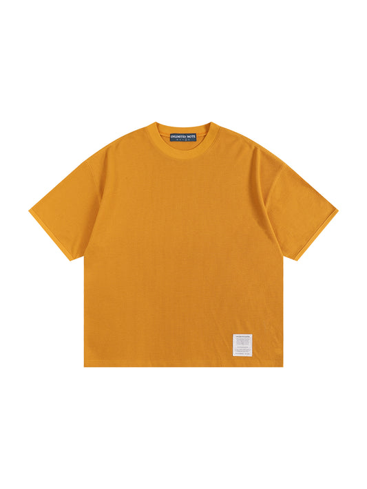 Unlimited Mote - Waffle Tee  - Yellow