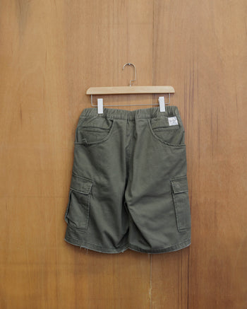 A.O.P Distressed Cargo Shorts