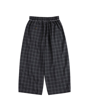 Unlimited Mote - Pleated Drawstring Wide-Leg Pants