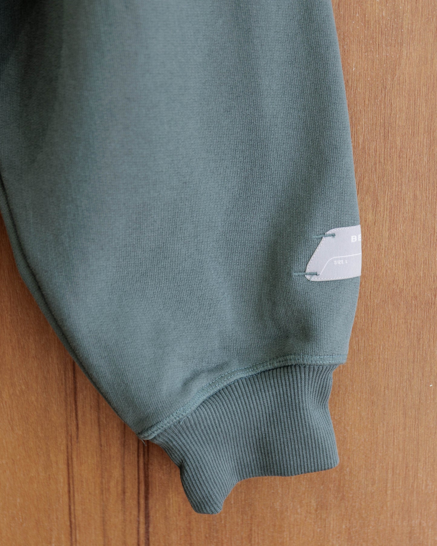 BEUTER® Midnight Green Boxy Zip Hoodie