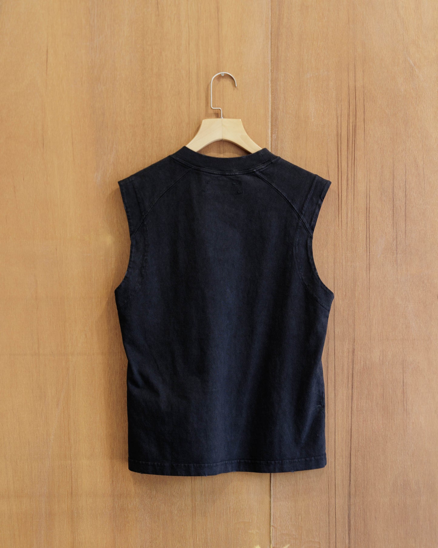 BEUTER® "C.I.P ACCESS" Black Washed Tank Top