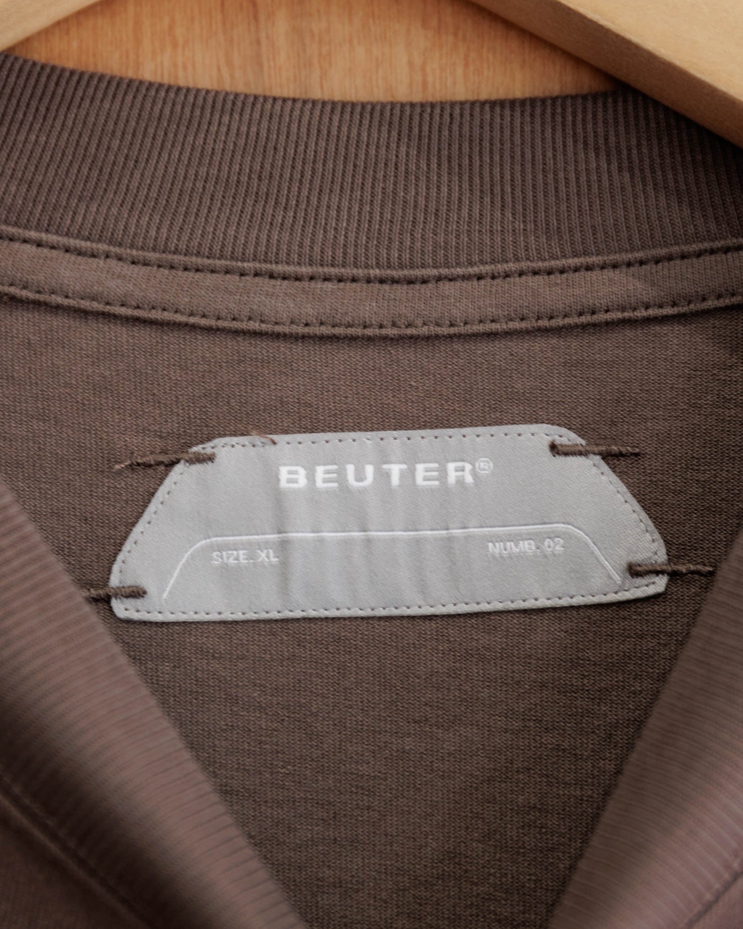 BEUTER® Blank Boxy T-Shirt - Mocha